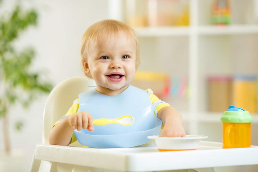 baby high chair for small space